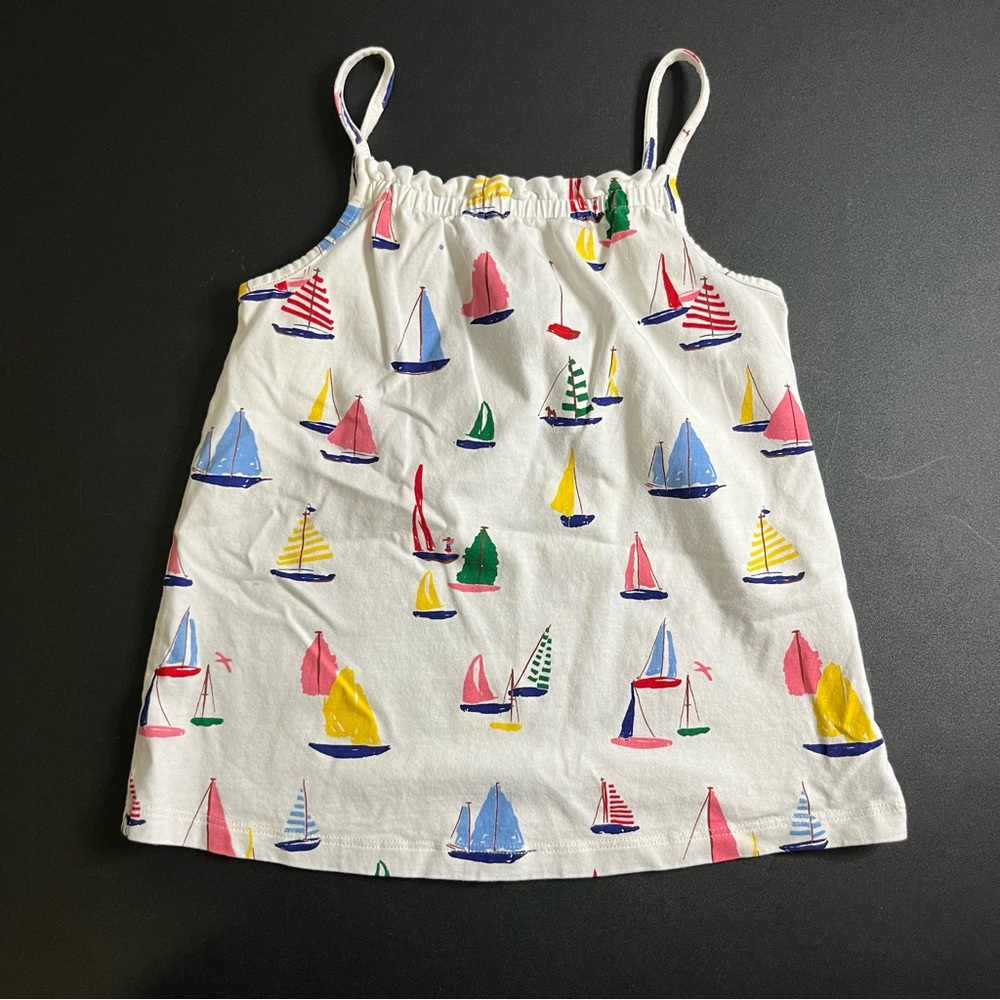 Hanna Andersson Sailboat Tank Size 5